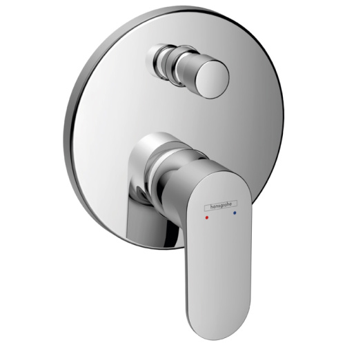 Hansgrohe Rebris S Смеситель для ванны, встраиваемый, цвет: хром фото в интернет-магазине САНТЕХСИТИ