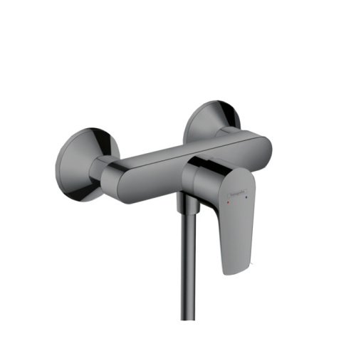Hansgrohe Talis E Смеситель для душа, настенный, цвет: шлифованный черный хром фото в интернет-магазине САНТЕХСИТИ