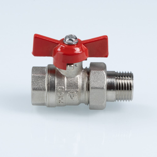 Кран с полусгоном VALTEC СТАНДАРТ ГОСТ прямой 1/2" фото в интернет-магазине САНТЕХСИТИ