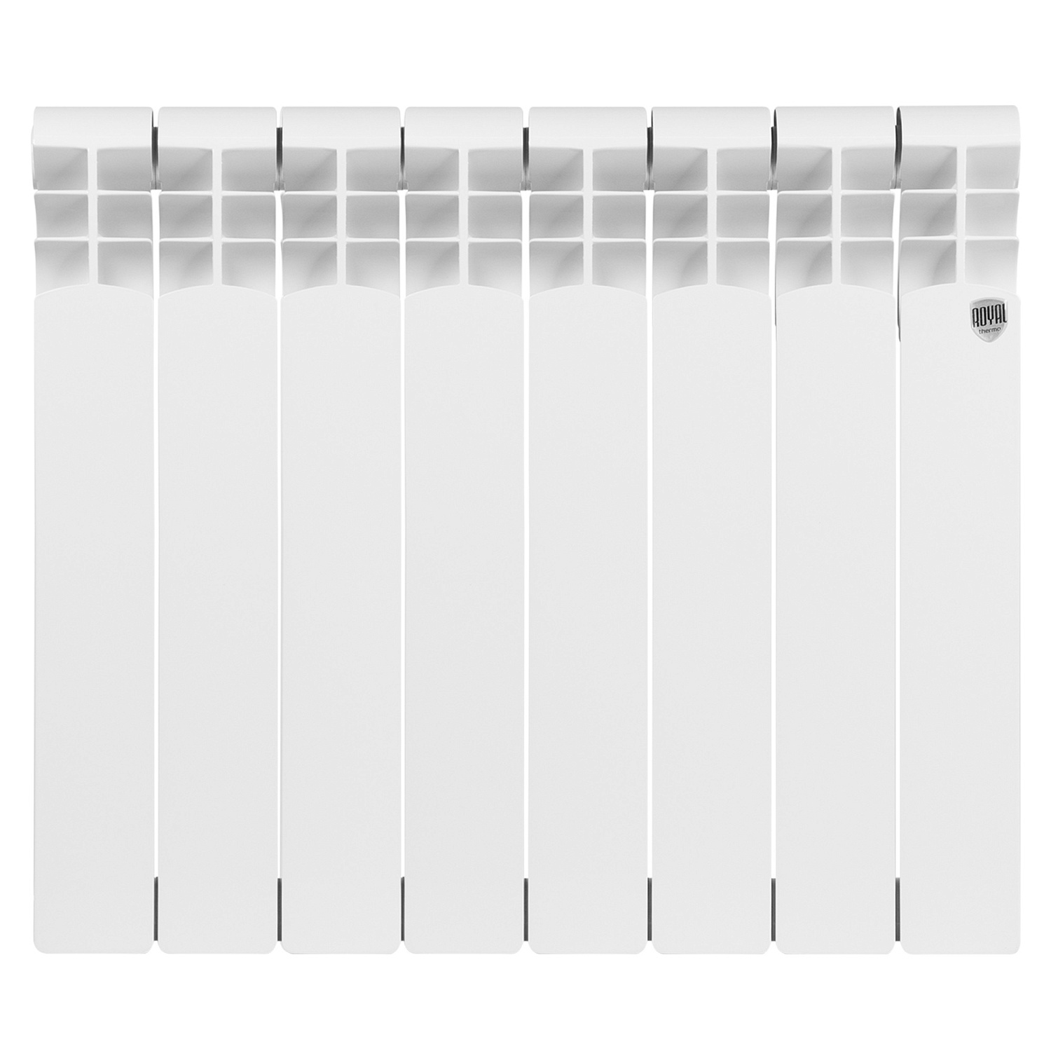 Радиатор биметаллический Royal Thermo MONOBLOCK B 2.0 500 - 8 секц. фото в интернет-магазине САНТЕХСИТИ