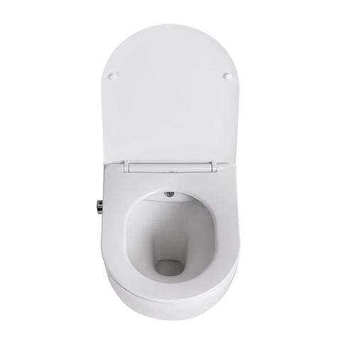 Унитаз подвесной безободковый с функцией биде UNO BB3105CHR-BS/SC фото в интернет-магазине САНТЕХСИТИ