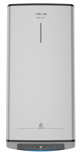 Водонагреватель электрический Ariston ABSE VELIS LUX INOX PW WIFI 80 л (нерж) фото в интернет-магазине САНТЕХСИТИ