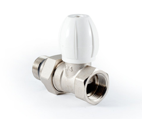 Радиаторный кран PROFACTOR 3/4" верхний прямой c доп. уплотнением фото в интернет-магазине САНТЕХСИТИ