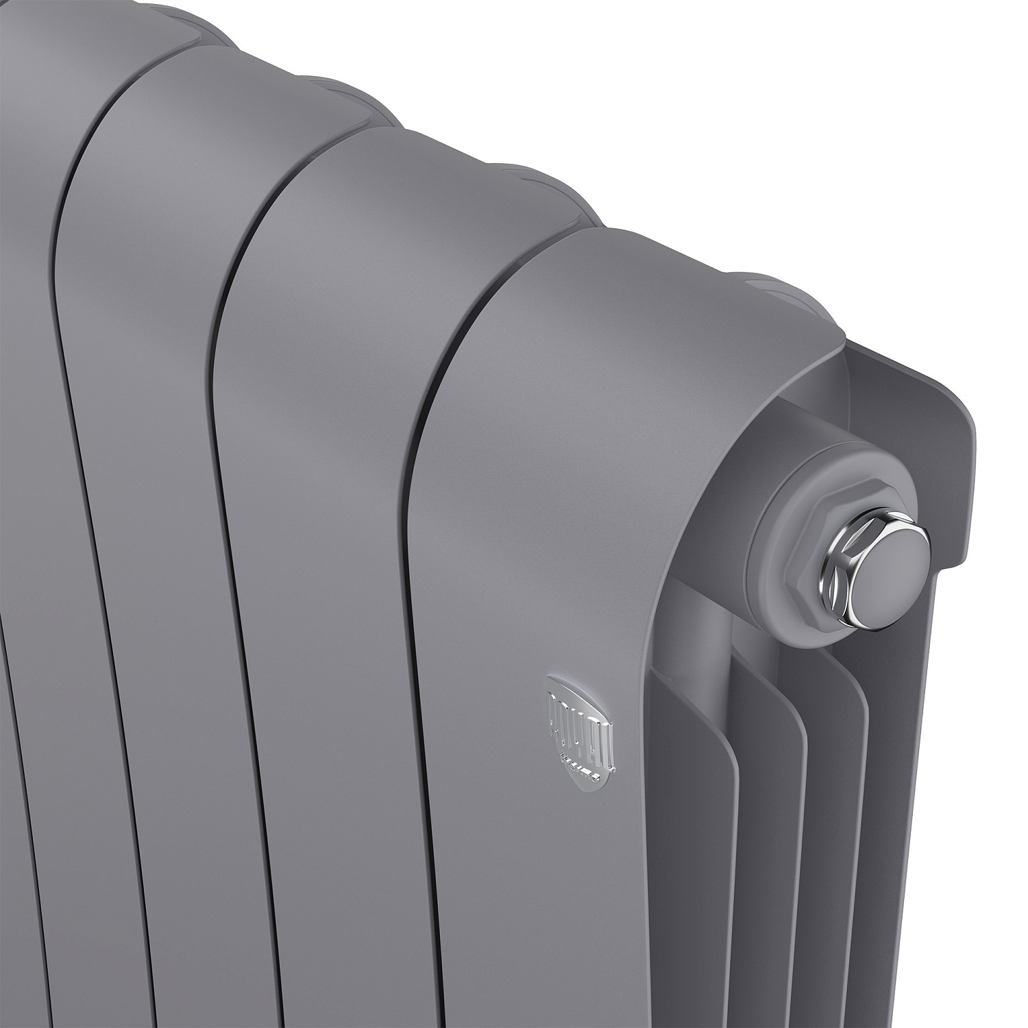 Радиатор биметаллический Royal Thermo Infinity 500 Silver Satin - 10 секц. фото в интернет-магазине САНТЕХСИТИ
