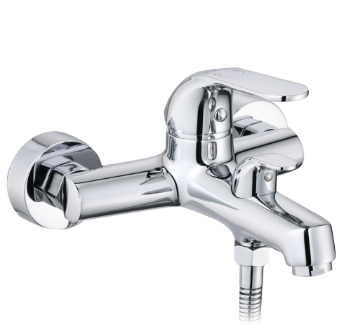 Смеситель для ванны, литой с коротким изливом VIEIR V033531 фото в интернет-магазине САНТЕХСИТИ