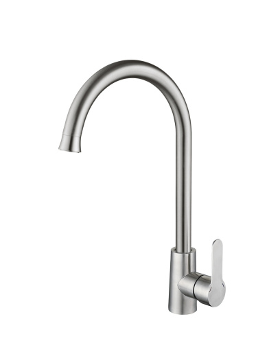 Смеситель из нержавеющей стали для кухни VIEIR V15045 фото в интернет-магазине САНТЕХСИТИ