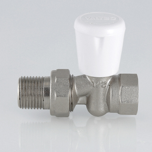 Радиаторный кран VALTEC 1/2" прямой фото в интернет-магазине САНТЕХСИТИ