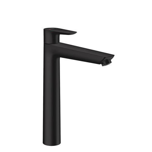 Hansgrohe Talis E Смеситель для раковины 240, на 1 отв, с донным клапаном, излив 183мм, цвет: черный матовый фото в интернет-магазине САНТЕХСИТИ