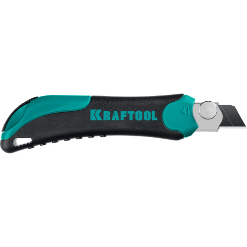 KRAFTOOL  AK-18, 18 мм, нож с сегментированным лезвием (09193) фото в интернет-магазине САНТЕХСИТИ