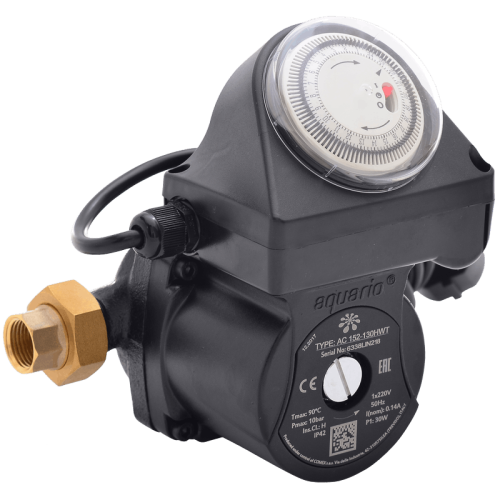 Насос для рециркуляции ГВС Aquario AC 152-130 HWT фото в интернет-магазине САНТЕХСИТИ