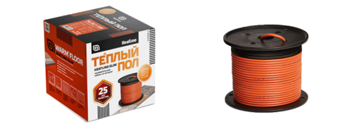 Эл. теплый пол двухжильный на катушке Heatline-SLIM SL2-7,0-12,0м² фото в интернет-магазине САНТЕХСИТИ