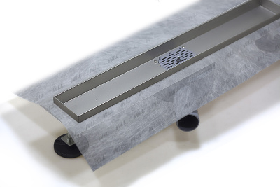 1-Душевой лоток с поворотный боковой выходом-2