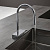 Hansgrohe Aquno Select M81 Смеситель для кухни, 1 отв., каскад, цвет: сталь фото в интернет-магазине САНТЕХСИТИ