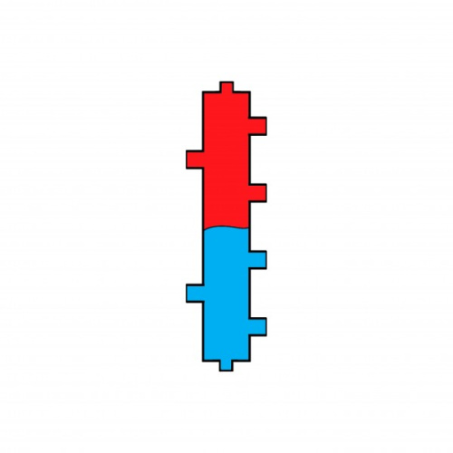 Гидравлический разделитель ПРОКСИТЕРМ из нерж. стали GS 25-2 60 кВт, 2 контур фото в интернет-магазине САНТЕХСИТИ
