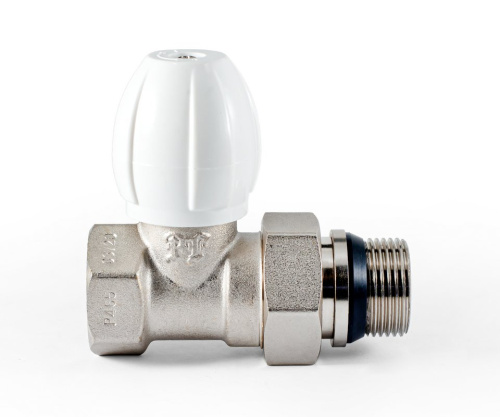 Радиаторный кран PROFACTOR 3/4" верхний прямой c доп. уплотнением фото в интернет-магазине САНТЕХСИТИ