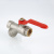 Кран шаровой со встроенным фильтром VALTEC 1/2" вн-вн стальная рукоятка фото в интернет-магазине САНТЕХСИТИ