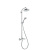Hansgrohe Croma 220 Showerpipe Душевая стойка. состоит из: верхний душ, ручной душ, термостат для душа, штанга для душа, держатель для душа, цвет: хром фото в интернет-магазине САНТЕХСИТИ