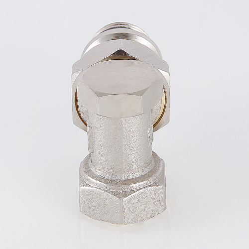 Радиаторный кран VALTEC 1/2" нижний угловой с упл фото в интернет-магазине САНТЕХСИТИ