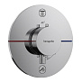 Hansgrohe ShowerSelect Comfort S Смеситель для душа, встраиваемый, термостатический, на 2 источника, цвет: хром фото в интернет-магазине САНТЕХСИТИ