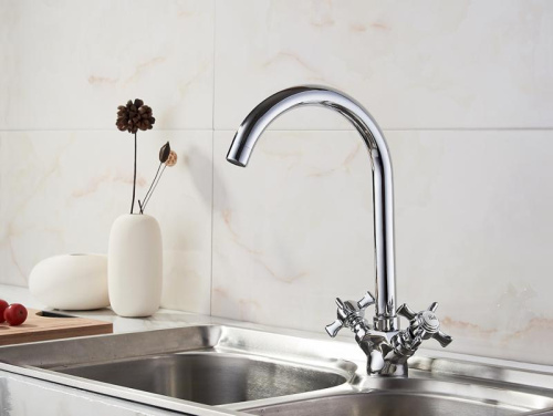 Смеситель для кухни Ledeme H11 L4311-2 фото в интернет-магазине САНТЕХСИТИ
