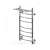 Полотенцесушитель НИКА с греющим кабелем WAY I c полкой 80/40 U фото в интернет-магазине САНТЕХСИТИ