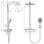 Hansgrohe Raindance Select 360 Showerpipe Душевая система, с верхним душем 36х19см, термостатический смеситель , с ручным душем, цвет: хром/белый фото в интернет-магазине САНТЕХСИТИ Hansgrohe Raindance Select 360 Showerpipe Душевая система, с верхним душем 36х19см, термостатический смеситель , с ручным душем, цвет: хром/белый фото в интернет-магазине САНТЕХСИТИ