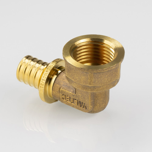 Аксиальный фитинг VALTEC Угол с переходом на вн.р. 16х1/2" фото в интернет-магазине САНТЕХСИТИ