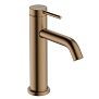 Hansgrohe Tecturis S Смеситель для раковины, 1 отв., без донного клапана, цвет: шлифованная бронза фото в интернет-магазине САНТЕХСИТИ