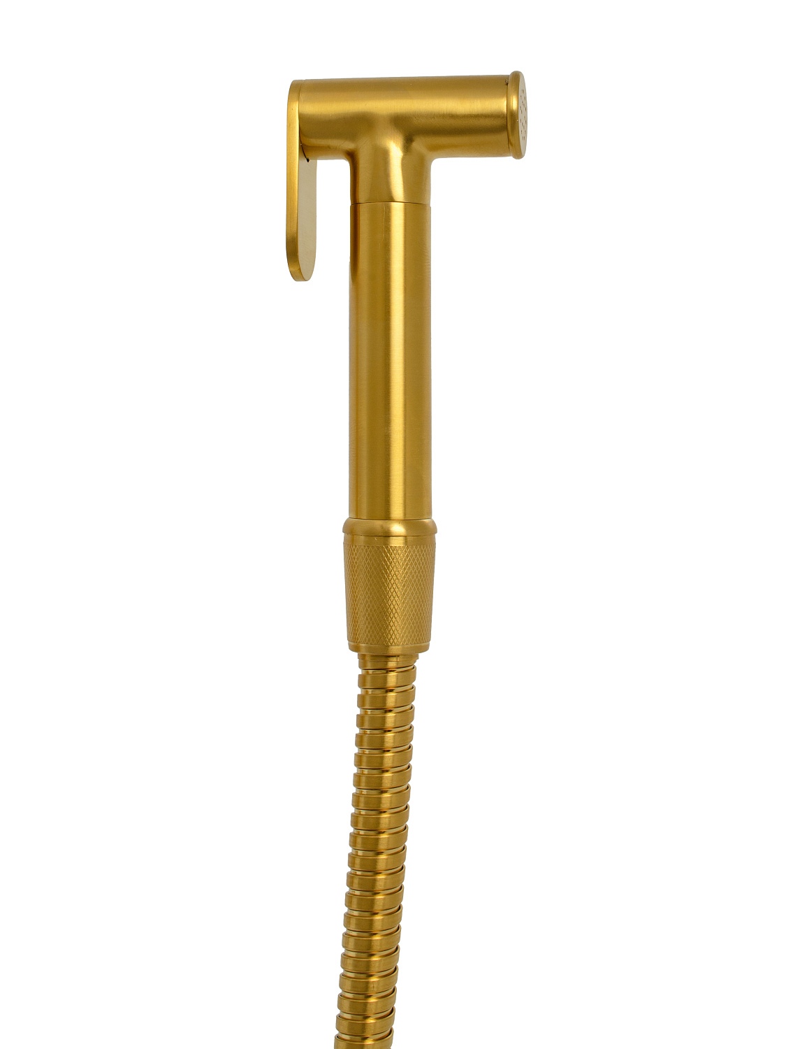 Гигиенический душ SANTERA со смесителем встраиваемый золото брашированное фото в интернет-магазине САНТЕХСИТИ