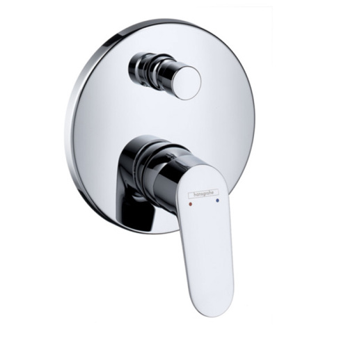 Hansgrohe Focus Смеситель для ванны, однорычажный, встраиваемый, внешняя часть, цвет: хром фото в интернет-магазине САНТЕХСИТИ