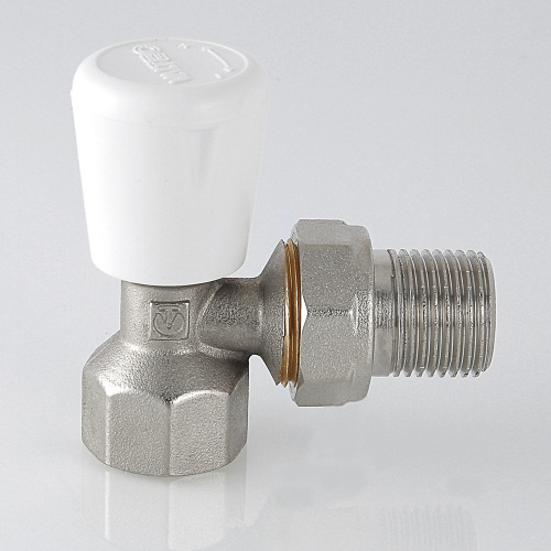 Радиаторный кран VALTEC 1/2" угловой фото в интернет-магазине САНТЕХСИТИ