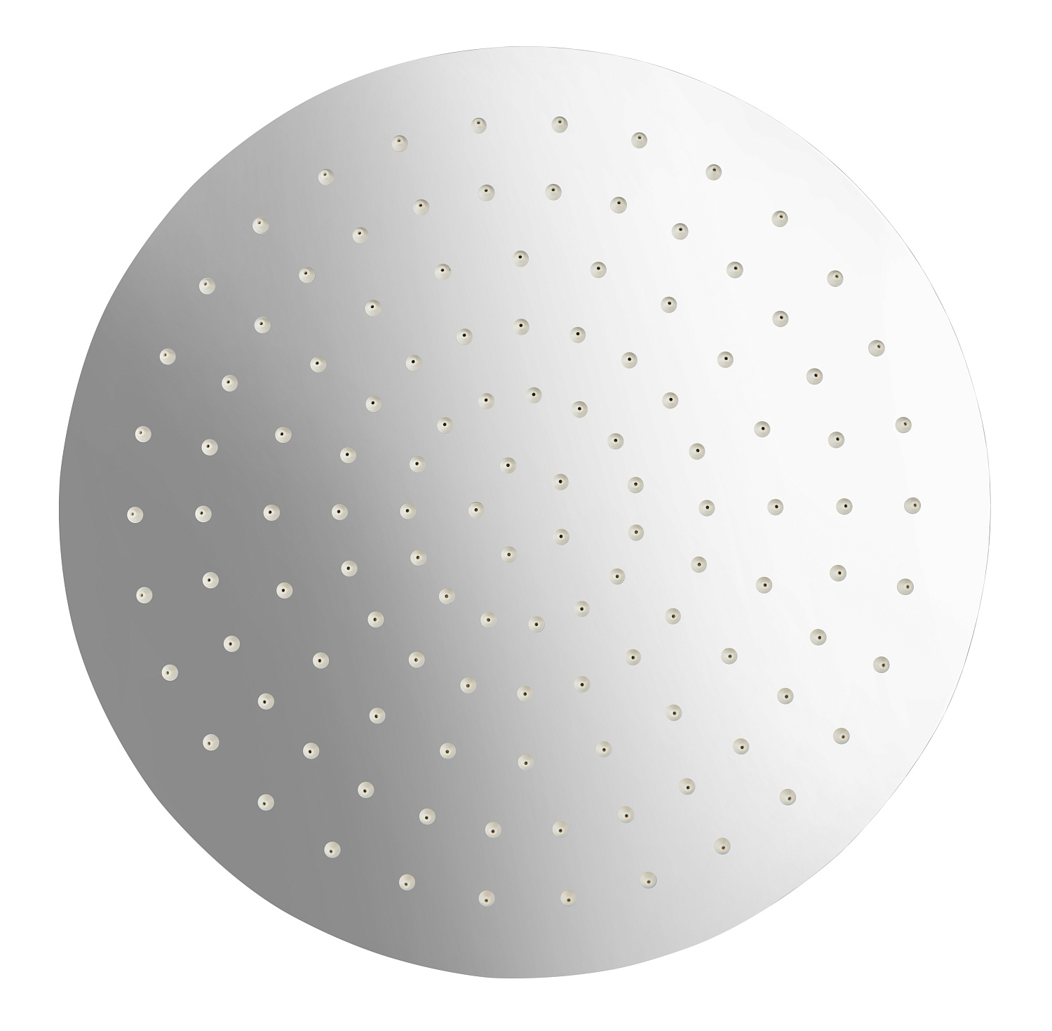 Лейка KAISER SH-388 стационарная круглая, мет. серая Ф400*2mm фото в интернет-магазине САНТЕХСИТИ