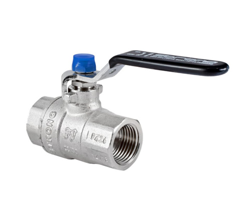 Кран шаровый PROFACTOR STRONG 1/2" вн.-вн стальная рукоятка фото в интернет-магазине САНТЕХСИТИ