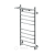 Полотенцесушитель НИКА с греющим кабелем WAY III c полкой 100/50 U фото в интернет-магазине САНТЕХСИТИ