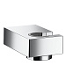 Hansgrohe Держатель ручного душа, настенный, цвет: хром фото в интернет-магазине САНТЕХСИТИ
