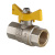 Кран шаровой VALTEC для газа VALGAS 1/2" вн-вн бабочка фото в интернет-магазине САНТЕХСИТИ