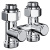 Узел нижнего подключения Royal Thermo Design прямой 1/2"х3/4"EK (хром) фото в интернет-магазине САНТЕХСИТИ