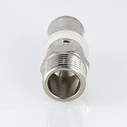 Пресс фитинг VALTEC Соединитель с переходом на нар. р. 26х3/4" фото в интернет-магазине САНТЕХСИТИ