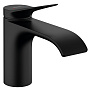 Hansgrohe Vivenis Смеситель для раковины, на 1 отв., цвет: черный матовый фото в интернет-магазине САНТЕХСИТИ