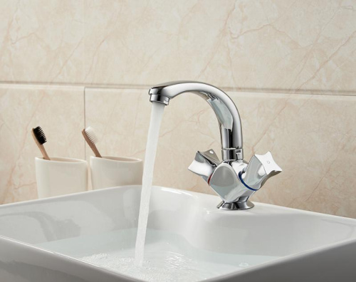 Смеситель для раковины Ledeme H87 L1087-2 фото в интернет-магазине САНТЕХСИТИ