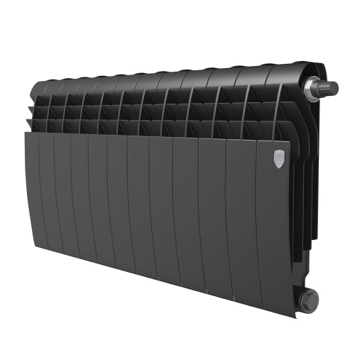Радиатор биметаллический Royal Thermo BiLiner 350 Noir Sable VR80 - 12 секц. фото в интернет-магазине САНТЕХСИТИ