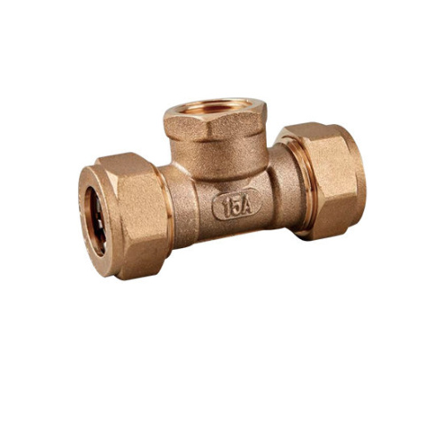 Фитинг для гофрированной трубы VIEIR Тройник с вн.р 32х1/2х32 фото в интернет-магазине САНТЕХСИТИ