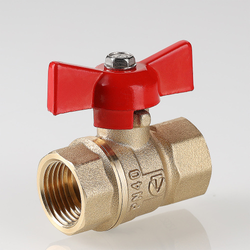 Кран шаровой VALTEC СТАНДАРТ 3/4" бабочка вн.-вн. (PN40) фото в интернет-магазине САНТЕХСИТИ