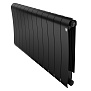 Радиатор биметаллический Royal Thermo Infinity 500 Noir Sable - 12 секц. фото в интернет-магазине САНТЕХСИТИ