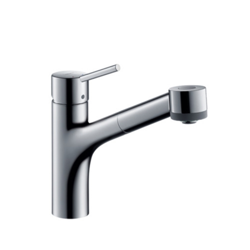 Hansgrohe Talis S Кухонный смеситель для раковины, на 1 отв., однорычажный, с выдвижным изливом, цвет: хром фото в интернет-магазине САНТЕХСИТИ