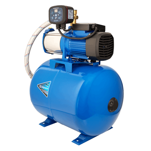 Насосная станция Aquario AUTO AMH-125-6P(M)-50л фото в интернет-магазине САНТЕХСИТИ