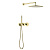 Душевая система встроенная с термостатом Timo Saona SX-2359/17SM золото матовое фото в интернет-магазине САНТЕХСИТИ