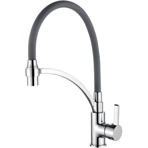 Смеситель для кухни с гибким изливом Ledeme L4499-9 фото в интернет-магазине САНТЕХСИТИ