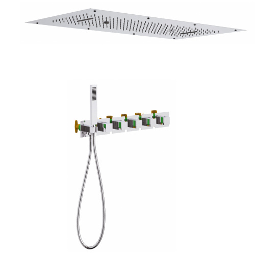 Душевая система встроенная с термостатом Timo Petruma SX-5329/00SM хром фото в интернет-магазине САНТЕХСИТИ