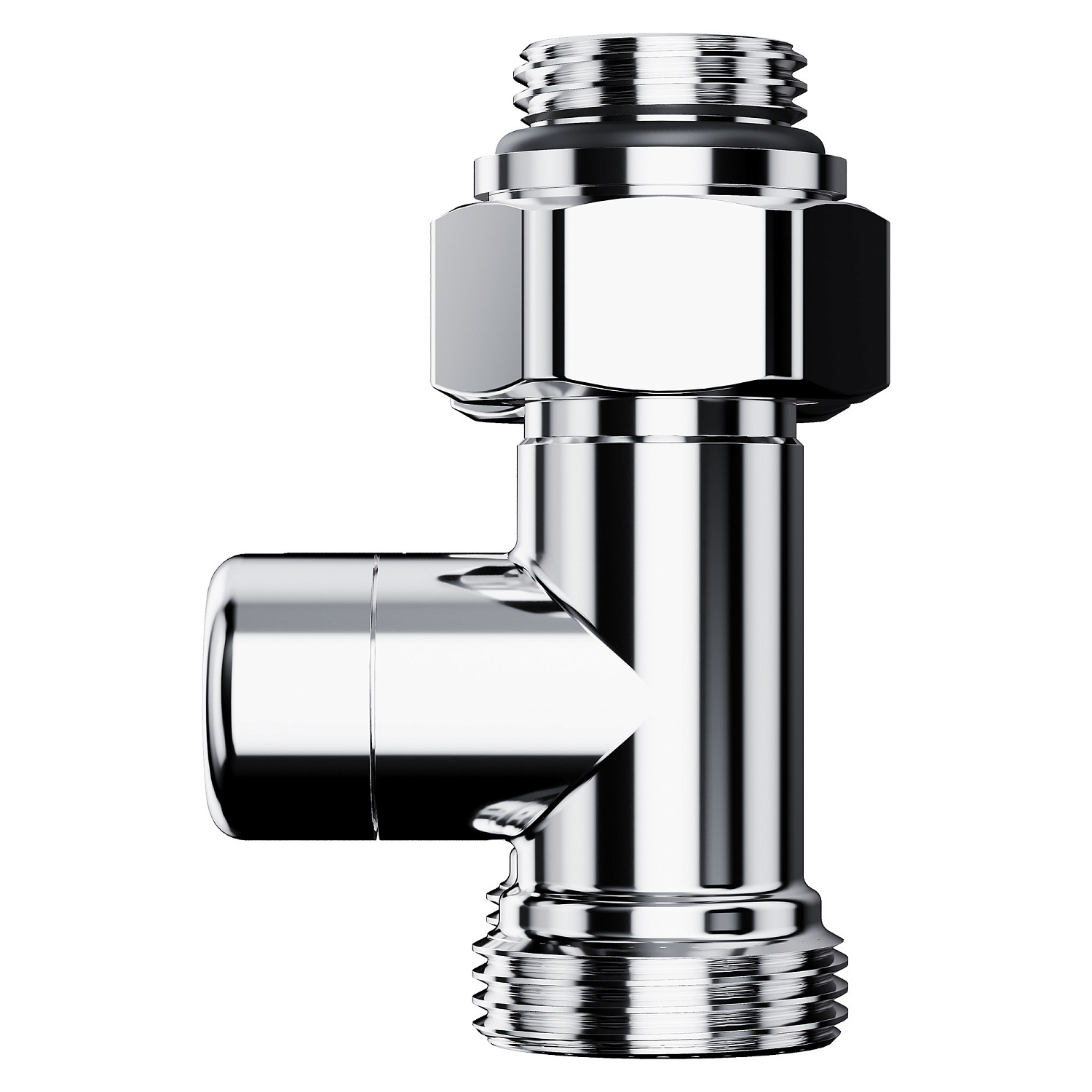 Узел нижнего подключения Royal Thermo Design прямой 1/2"х3/4"EK (хром) фото в интернет-магазине САНТЕХСИТИ